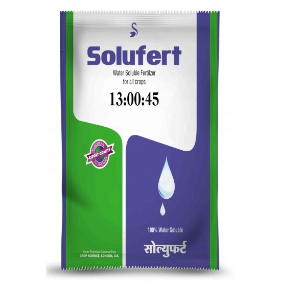 SOLUFERT - 13-00-45 (Potassium Nitrate ) Water Soluble Fertiliser