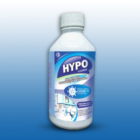 Hypo-Disinfectants and Cleaners-Effective against Corona virus