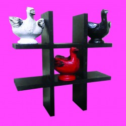 Three designer ducks with stand Handmade decorative item