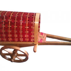 Bullock Cart with roof Handmade by Tribal Farmers
