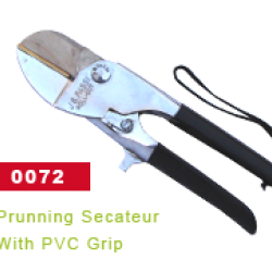 J.S.P-PRUNING SECATEURS WITH PVC GRIP