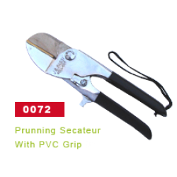 J.S.P-PRUNING SECATEURS WITH PVC GRIP