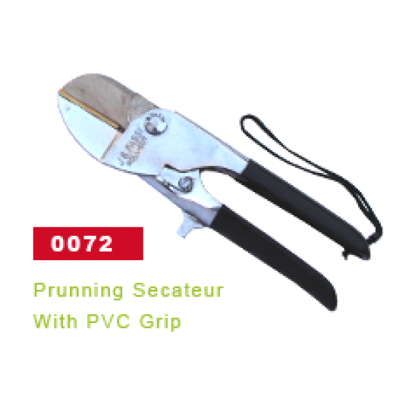 J.S.P-PRUNING SECATEURS WITH PVC GRIP