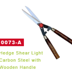 J.S.P-HEDGE SHEAR LIGHT CARBON STEEL WITH WOODEN HANDLE