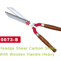 J.S.P-HEDGE SHEAR CARBON STEEL WITH WOODEN HANDLE HEAVY