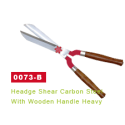 J.S.P-HEDGE SHEAR CARBON STEEL WITH WOODEN HANDLE HEAVY