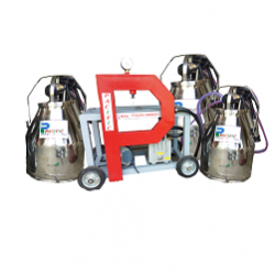 Pacific Three Bucket Milking Machine