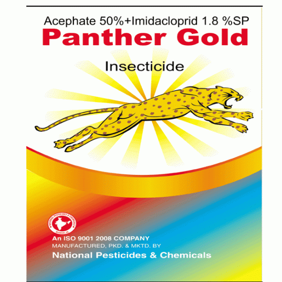  National-Panther Gold-Acephate 50% -Imidacloprid 1.8%SP Insecticide