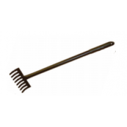 C177 Concorde Garden Rake 8-Teeth Handle 91cm (36")