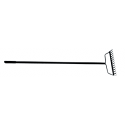 C186H Garden (Bow) Rake - 12 Teeth Handle 122cm (48")