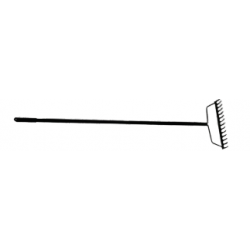 C187H Garden (Bow) Rake - 14 Teeth Handle 122cm (48")