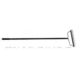 C188H Garden (Bow) Rake - 16 Teeth Handle 122cm (48")