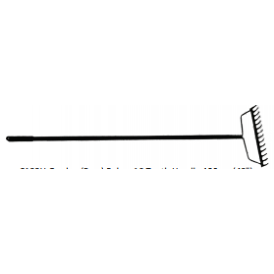 C188H Garden (Bow) Rake - 16 Teeth Handle 122cm (48")