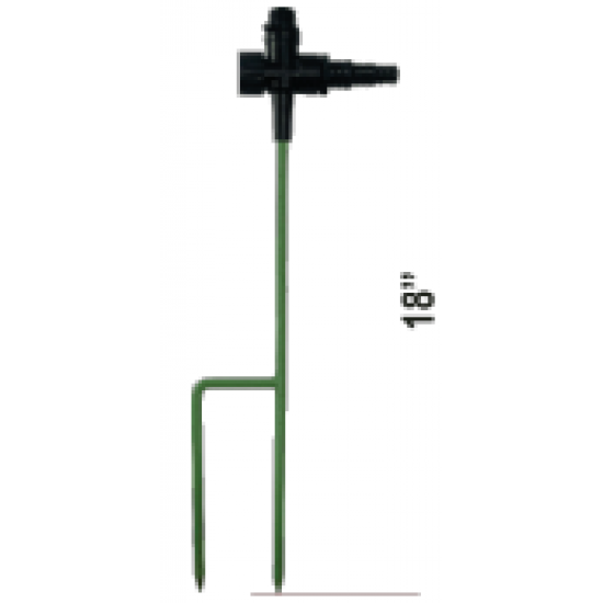 C86 Sprinkler Spike Stand - Single Stage with Union H eight 18"
