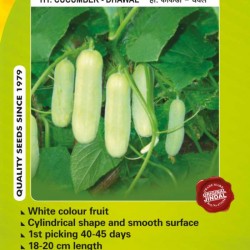 Jindal Cucumber Hybrid Seeds(kheera Seeds)-Dhawal-10GM