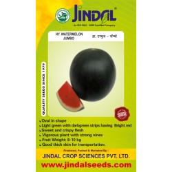 Jindal Watermelon Hybrid Seeds(Tarabooj Seeds) Jumbo-10GM